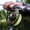 Piscifun Sword Fly Fishing Reel with CNC Machined Aluminum Alloy Housing, 3/4, 5/6, 7/8, 9/10 Weights (Black, Gunmetal, Pink, Space Gray)(5/6wt)