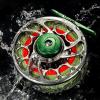 Piscifun Sword Fly Fishing Reel with CNC Machined Aluminum Alloy Housing, 3/4, 5/6, 7/8, 9/10 Weights (Black, Gunmetal, Pink, Space Gray)(9/10wt)