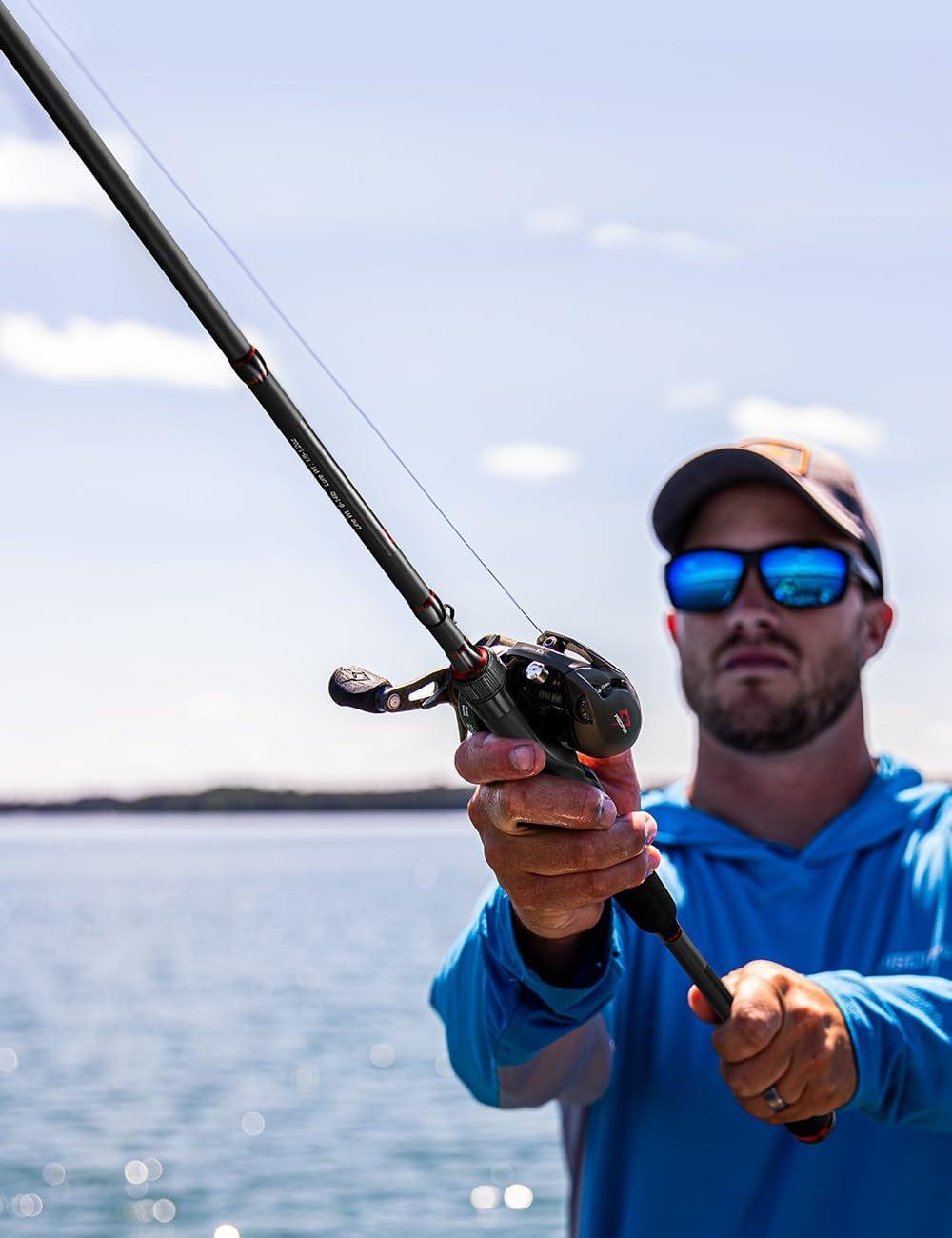 imagePiscifun Torrent Fishing Rod IM6 Carbon Baitcaster Rod ampamp Spinning Rod High Sensitive Lightweight Casting Rod ampamp Spinning Fishing Rod Zirconium Oxide Rings 2 Pieces Baitcast Rod ampamp Spin Rod69 Medium M