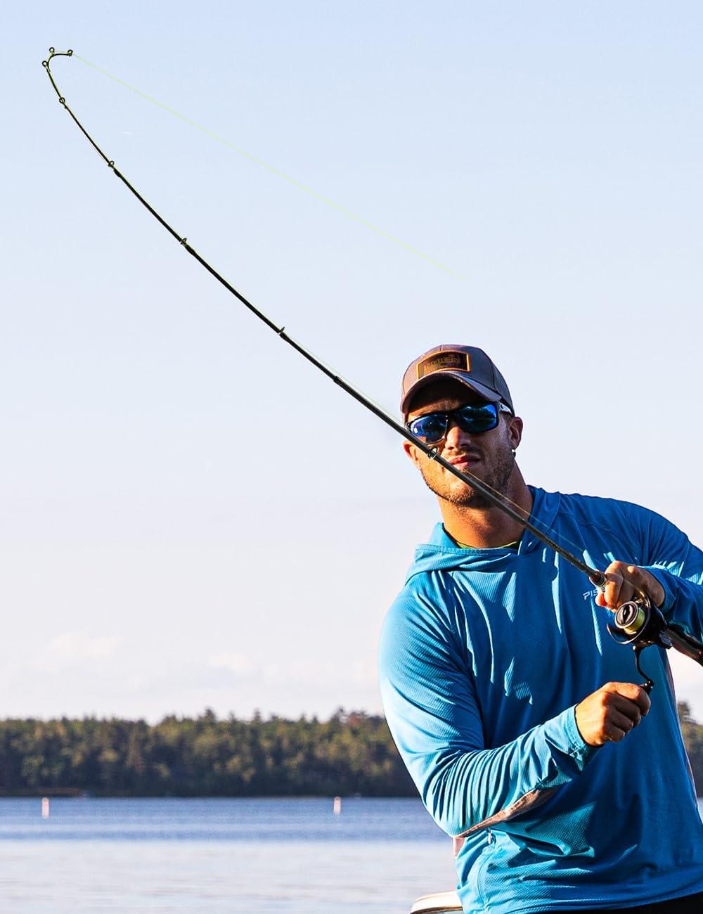 imagePiscifun Torrent Fishing Rod IM6 Carbon Baitcaster Rod ampamp Spinning Rod High Sensitive Lightweight Casting Rod ampamp Spinning Fishing Rod Zirconium Oxide Rings 2 Pieces Baitcast Rod ampamp Spin Rod70 Medium Light F