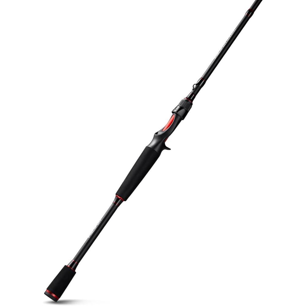 imagePiscifun Torrent Fishing Rod IM6 Carbon Baitcaster Rod ampamp Spinning Rod High Sensitive Lightweight Casting Rod ampamp Spinning Fishing Rod Zirconium Oxide Rings 2 Pieces Baitcast Rod ampamp Spin Rod73 Medium Heavy F