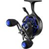 Piscifun ICX Frost Ice Fishing Reel, Innovative Structure Design, Magnetic Drop System Inline Ice Reel, No line Twist, Large Spool Diameter, 7+1 Shielded BB, 2.7:1 High Speed Ratio(Left Hand-blue)