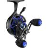 Piscifun ICX Frost Ice Fishing Reel, Innovative Structure Design, Magnetic Drop System Inline Ice Reel, No line Twist, Large Spool Diameter, 7+1 Shielded BB, 2.7:1 High Speed Ratio(Right Hand-blue)