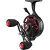 Piscifun ICX Frost Ice Fishing Reel, Innovative Structure Design, Magnetic Drop System Inline Ice Reel, No line Twist, Large Spool Diameter, 7+1 Shielded BB, 2.7:1 High Speed Ratio(Left Hand-red)