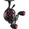 Piscifun ICX Frost Ice Fishing Reel, Innovative Structure Design, Magnetic Drop System Inline Ice Reel, No line Twist, Large Spool Diameter, 7+1 Shielded BB, 2.7:1 High Speed Ratio(Right Hand-red)
